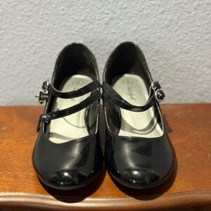 Cat & Jack Shiny Black Mary Jane Shoes